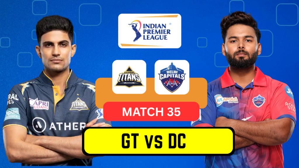 GT vs DC IPL 2025