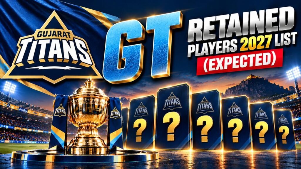 GT Retained Players 2027 List
