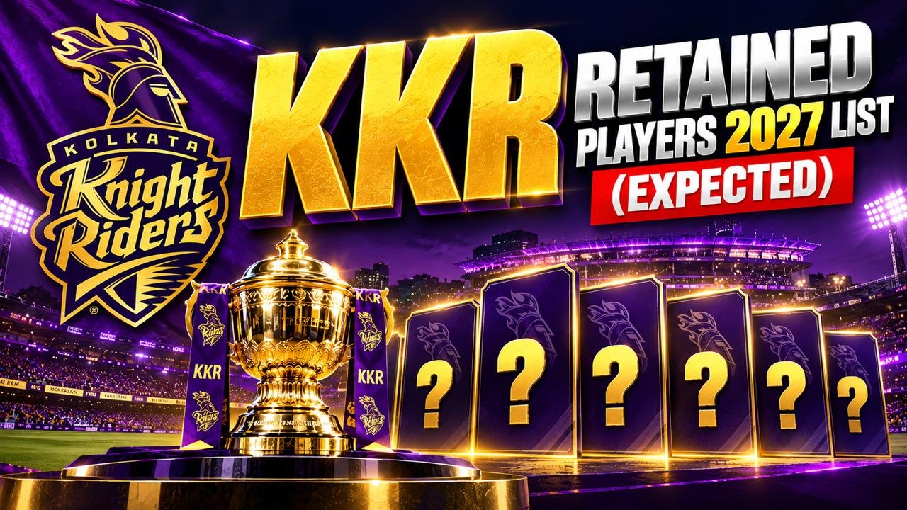 KKR Retained Players 2027 List