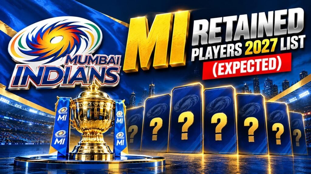 MI Retained Players 2027 List